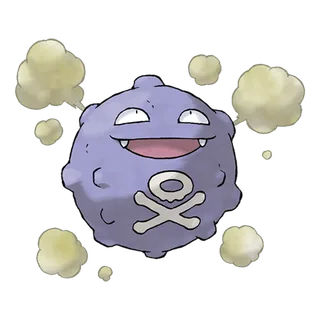 Koffing official artwork
