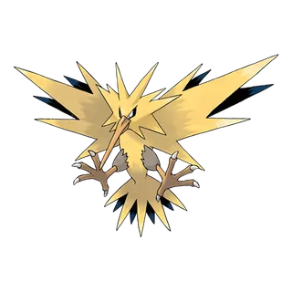 Zapdos official artwork