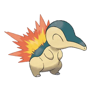 Cyndaquil official artwork