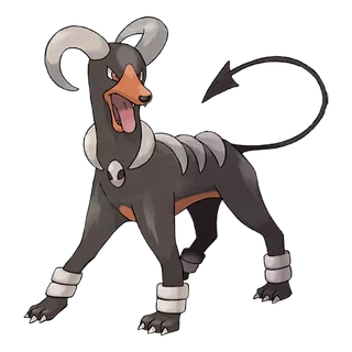 Houndoom official artwork