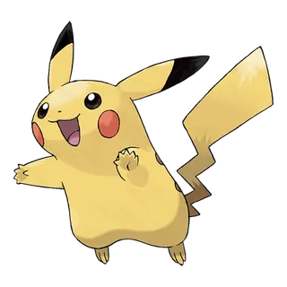 Pikachu official artwork