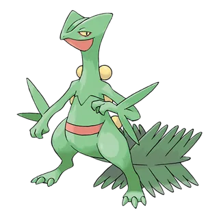 Sceptile official artwork