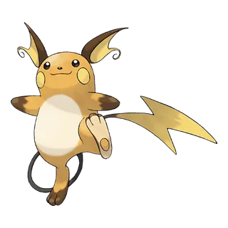 Raichu official artwork