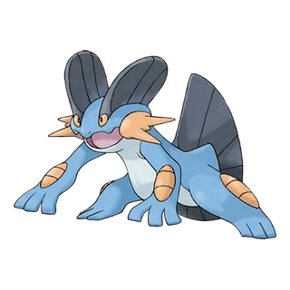 Swampert official artwork