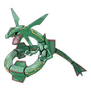 Rayquaza official artwork