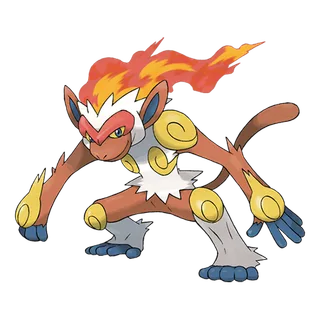 Infernape official artwork