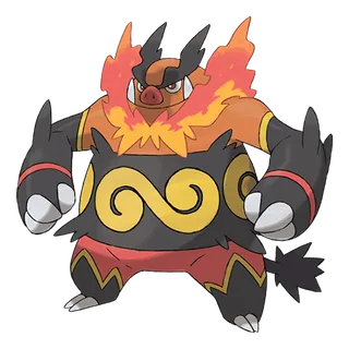 Emboar official artwork