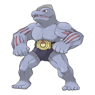 Machoke official artwork