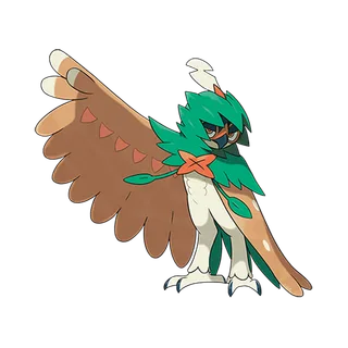 Decidueye official artwork