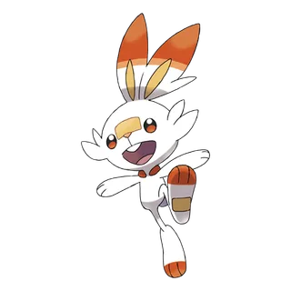 Scorbunny official artwork