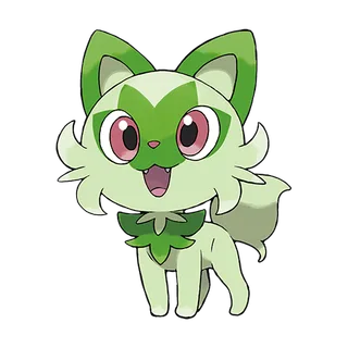 Sprigatito official artwork